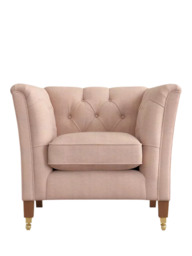 Laura Ashley Chatsworth Armchair, Teak Leg