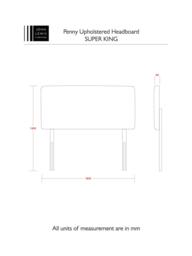 John Lewis Penny Upholstered Headboard, Super King Size - thumbnail 4