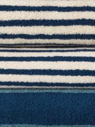 John Lewis Harlyn Stripe Towels, Blue - thumbnail 5