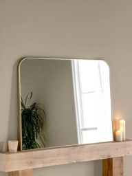 Yearn Larvik Overmantel Wall Mirror, 80 x 110cm