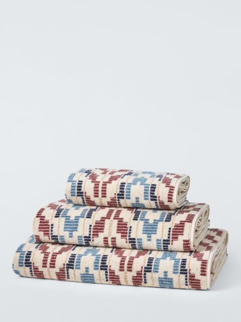 John Lewis Merida Chevron Towels, Multi - image 1