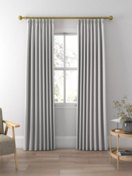 Designers Guild Tangalle Made to Measure Curtains or Roman Blind, Silver - thumbnail 3