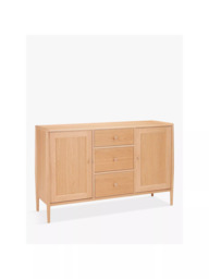 ercol for John Lewis Shalstone Sideboard, Oak - thumbnail 1