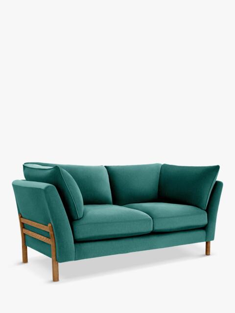 ercol for John Lewis Ellesborough Medium 2 Seater Sofa, Linen Look Capri - image 1