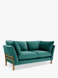 ercol for John Lewis Ellesborough Medium 2 Seater Sofa, Linen Look Capri
