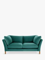 ercol for John Lewis Ellesborough Medium 2 Seater Sofa, Linen Look Capri - thumbnail 2