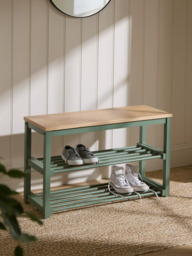 John Lewis Modern Country 3 Tier Shoe Rack - thumbnail 2
