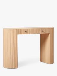 West Elm Ellington Console Table, Blonde - thumbnail 1
