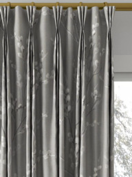 Laura Ashley Pussy Willow Made to Measure Curtains or Roman Blind, Steel - thumbnail 6