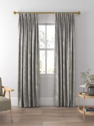 Laura Ashley Pussy Willow Made to Measure Curtains or Roman Blind, Steel - thumbnail 5