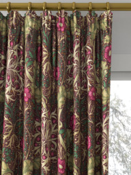 Morris & Co. The Brook Tapestry Made to Measure Curtains or Roman Blind, Tapestry Red - thumbnail 2