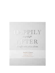 PRINTWORKS Happily Ever After Wedding Photo Album, White - thumbnail 1