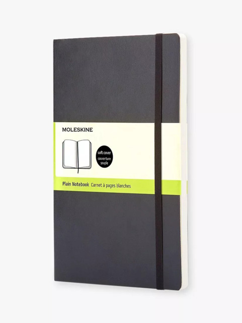 Moleskine Large Soft Cover Plain Notebook - image 1