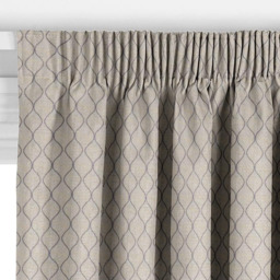John Lewis Ellewood Knot Made to Measure Curtains or Roman Blind, Denim - thumbnail 3