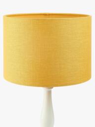 John Lewis Sophia Pure Linen Drum Lampshade - thumbnail 2