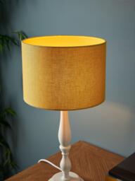 John Lewis Sophia Pure Linen Drum Lampshade - thumbnail 5