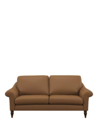 John Lewis Camber Large 3 Seater Leather Sofa, Dark Leg - thumbnail 5