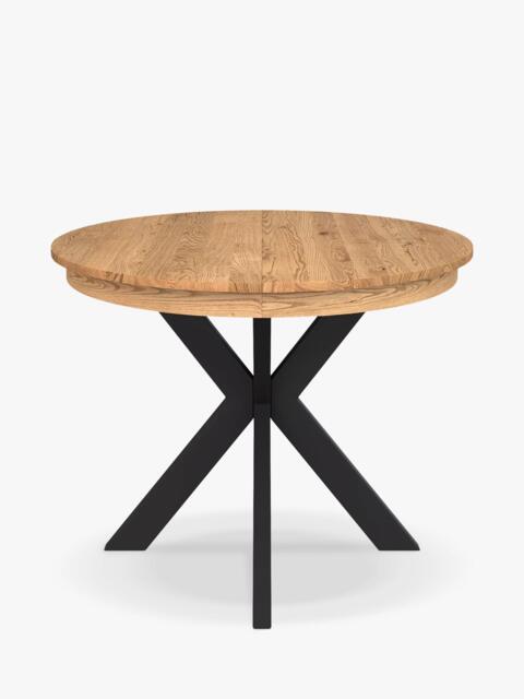 John Lewis Woburn Straight Edge Oval Extending Dining Table, Natural - image 1