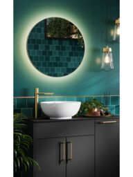 HiB Echo Round 60 Bathroom Mirror