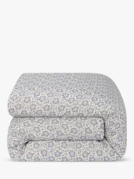 Piglet in Bed Folk Floral Bedding, Dusk Blue - thumbnail 4