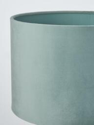 John Lewis Velvet Drum Lampshade, - thumbnail 4