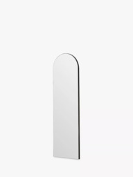 Yearn Delicacy Arched Wood Frame Wall Mirror, 100 x 30cm - thumbnail 2