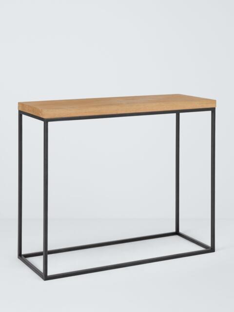 John Lewis Calia Compact Console Table, Solid Oak - image 1
