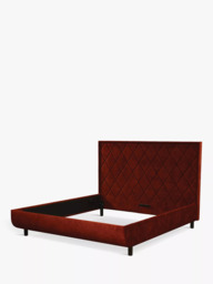 TEMPUR® Arc™ Static Disc Quilted Upholstered Bed Frame, King Size