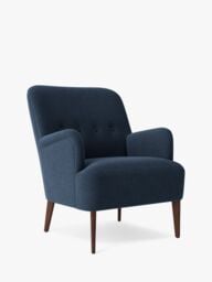 Swoon London Armchair, Dark Leg