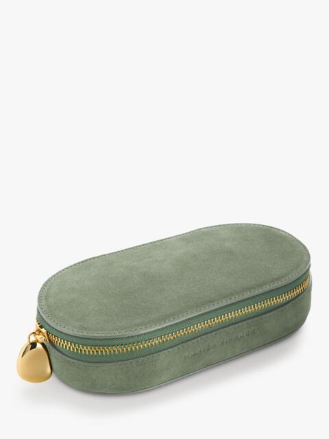 Monica Vinader Suede Pebble Zip Jewellery Box - image 1