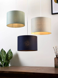John Lewis Sophia Pure Linen Drum Lampshade - thumbnail 5