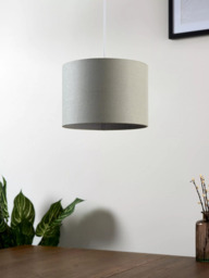John Lewis Sophia Pure Linen Drum Lampshade - thumbnail 2