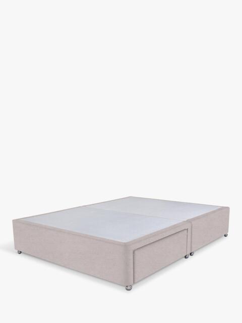 John Lewis Non-Sprung Upholstered 2 Drawer Divan Base, Small Double - image 1