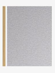 John Lewis Woven Stripe Flop-Over Tab Top Voile Panel - thumbnail 6