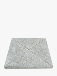 John Lewis Granite Slabs Parasol Base Weight, 60kg, Pack of 4, Grey - thumbnail 2