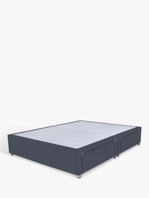 John Lewis Non-Sprung Upholstered 4 Drawer Divan Base, Double - image 1