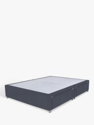 John Lewis Non-Sprung Upholstered 4 Drawer Divan Base, Double - thumbnail 1