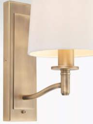 Bay Lighting Eleanor Wall Light, Antique Brass - thumbnail 3
