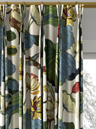 GP & J Baker Nympheus Made to Measure Curtains or Roman Blind, Stone/Pistachio - thumbnail 6