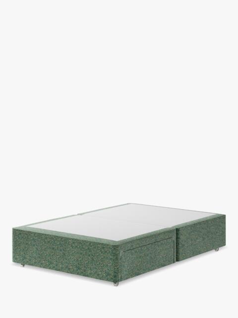 Hypnos Non-Sprung Upholstered 2 Drawer Divan Base, Double - image 1