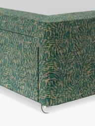 Hypnos Non-Sprung Upholstered 2 Drawer Divan Base, Double - thumbnail 3