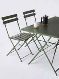 John Lewis Camden 4-Seater Rectangular Garden Dining Table & Chairs Set - thumbnail 6