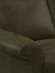 John Lewis Camber Small 2 Seater Leather Sofa, Light Leg - thumbnail 6