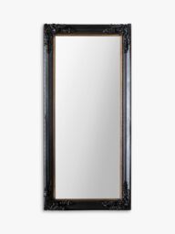 Gallery Direct Greenley Rectangular Wall Mirror, Antique Black