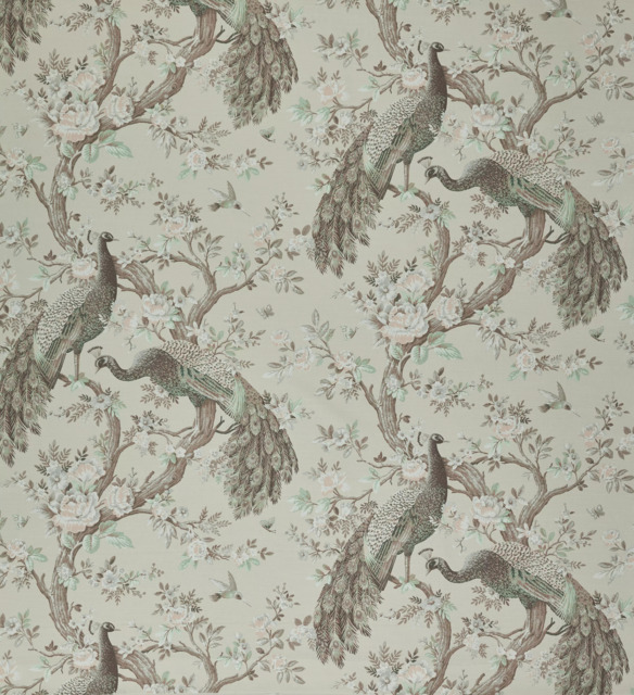 Laura Ashley Belvedere Made to Measure Curtains or Roman Blind, Truffle - image 1