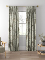 Laura Ashley Belvedere Made to Measure Curtains or Roman Blind, Truffle - thumbnail 5
