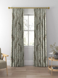Laura Ashley Belvedere Made to Measure Curtains or Roman Blind, Truffle - thumbnail 3