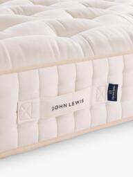 John Lewis British Natural Collection Middlesmoor Lambswool 11000 Pocket Spring Mattress, Small Double - thumbnail 6