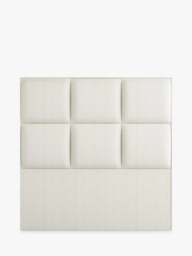 Vispring Atlas Full Depth Upholstered Headboard, Double - thumbnail 1