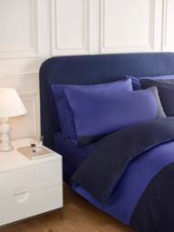 Jasper Conran London 300 Cotton Thread Colour Block Duvet Cover Set - thumbnail 2